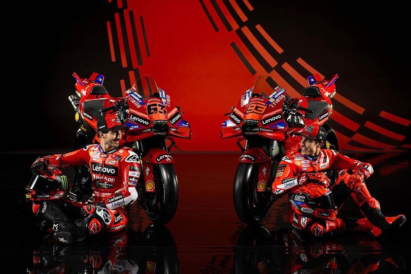 Doa Davide Tardozzi, Ingin Pecco Bagnaia dan Marc Marquez Setim Lebih dari 2 Musim