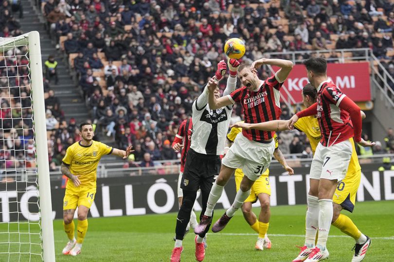 Man of the Match AC Milan vs Parma: Strahinja Pavlovic
