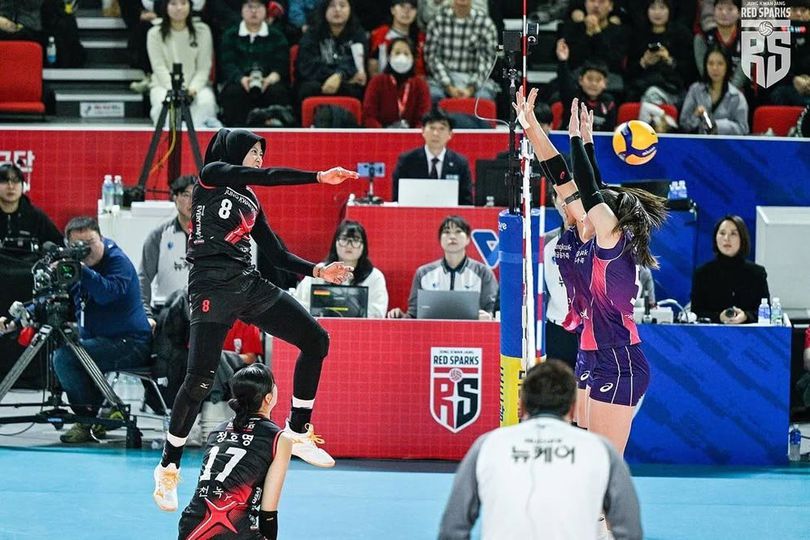 Hasil Korean V League 2024/2025: Duo Bukilic + Megawati Antar Red Sparks Hajar Hyundai Hillstate & Kembali ke Jalur Kemenangan Hasil Korean V League 2024/2025: Duo Bukilic + Megawati Antar Red Sparks Hajar Hyundai Hillstate & Kembali ke Jalur Kemenangan