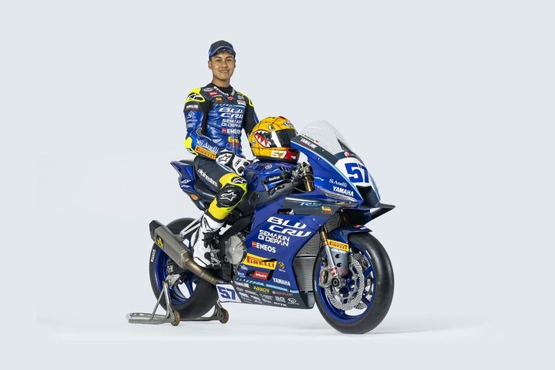 Foto: Penampilan Perdana Aldi Satya Mahendra Jadi Rider Yamaha Evan Bros, Siap Tarung di WorldSSP 2025 Foto: Penampilan Perdana Aldi Satya Mahendra Jadi Rider Yamaha Evan Bros, Siap Tarung di WorldSSP 2025