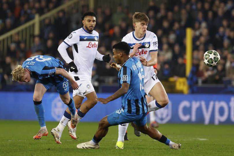 Club Brugge Tumbangkan Atalanta! Lolos ke 16 Besar Liga Champions?