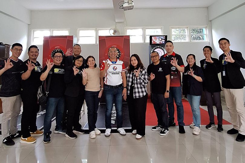 PORADI, Institut Media Digital EMTEK, dan Dartslive Indonesia Hadirkan Richard Kusmadi di Darts Coaching Clinic 3 Fex Edufair BPK Penabur Bandung