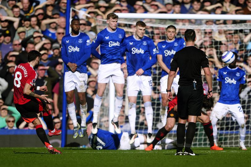Hasil Everton vs Manchester United: Skor 2-2