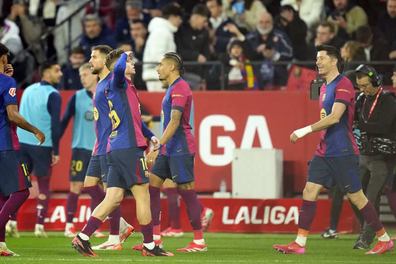 Hasil Sevilla vs Barcelona: Skor 1-4