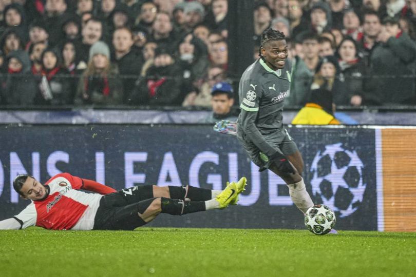 Rafael Leao Dikritik Bek Feyenoord: Tidak Terlalu Cepat dan Mudah Ditebak
