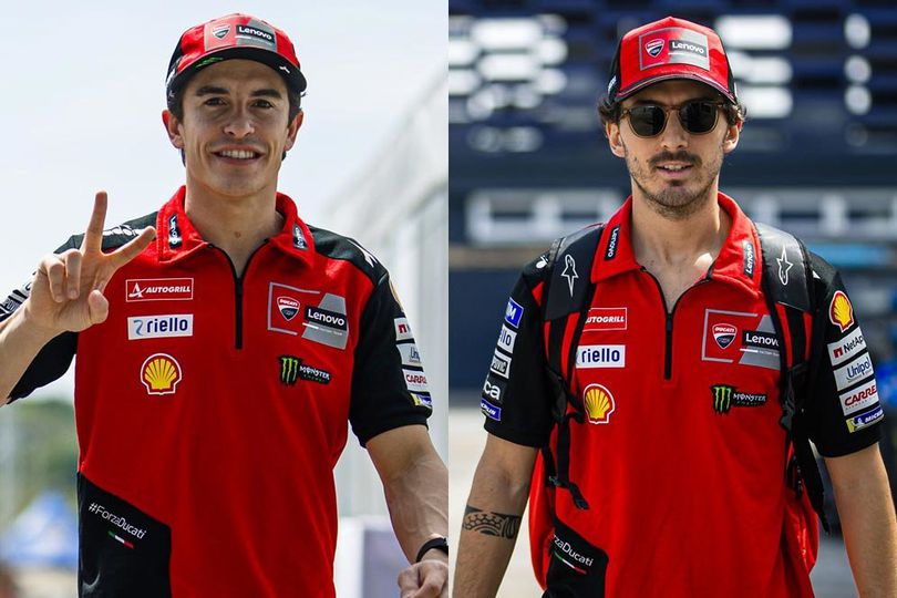 Marc Marquez Sebut Pecco Bagnaia Lebih Favorit Menangi MotoGP Thailand 2025: Saya Favorit Kedua Marc Marquez Sebut Pecco Bagnaia Lebih Favorit Menangi MotoGP Thailand 2025: Saya Favorit Kedua