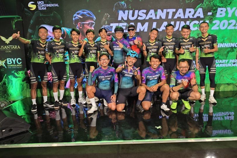 150 Cyclist Meriahkan Launching Tim Nusantara BYC 2025 di Yogyakarta