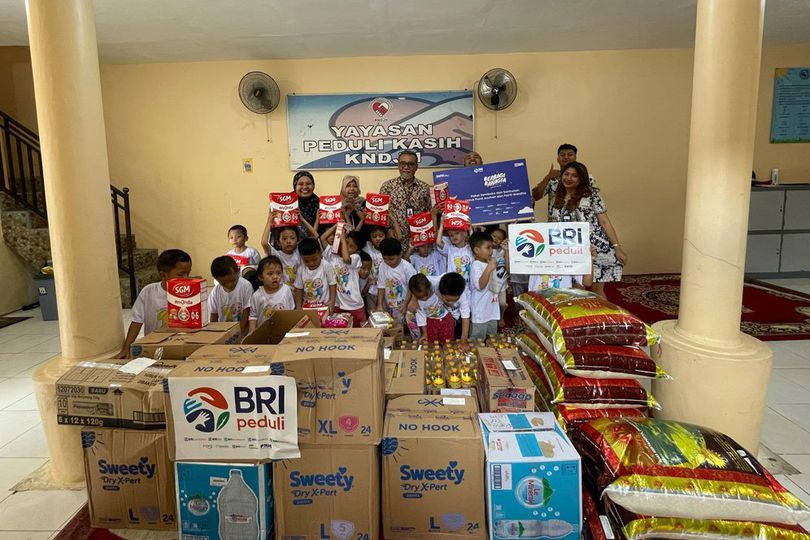 BRI Regional Office Malang Berbagi Berkah dengan 8 Panti Asuhan dan Panti Wreda
