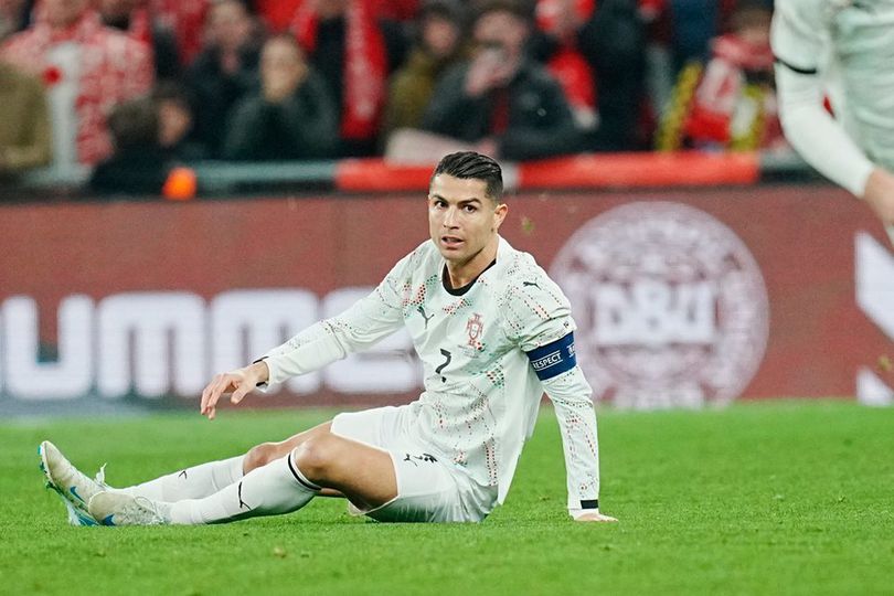 Portugal Kalah dan Selebrasinya Ditiru Rasmus Hojlund, Begini Reaksi Cristiano Ronaldo