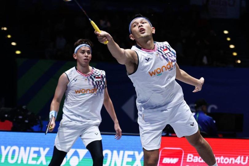 Hasil Singapore Open 2025: Jojo Gugur, Fajar/Rian dan Jafar/Felisha Masih Bertahan Hasil Singapore Open 2025: Jojo Gugur, Fajar/Rian dan Jafar/Felisha Masih Bertahan