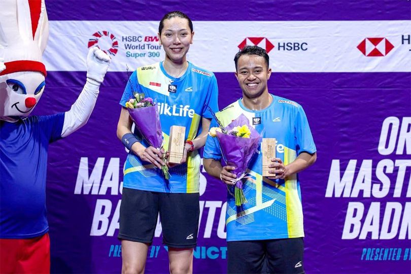 Runner up German Open dan Orleans Masters 2025 Jadi Modal Rehan/Gloria Songsong All England 2025