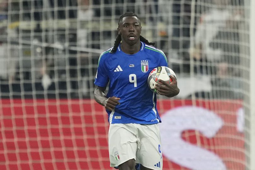 Man of the Match Timnas Jerman vs Timnas Italia: Moise Kean