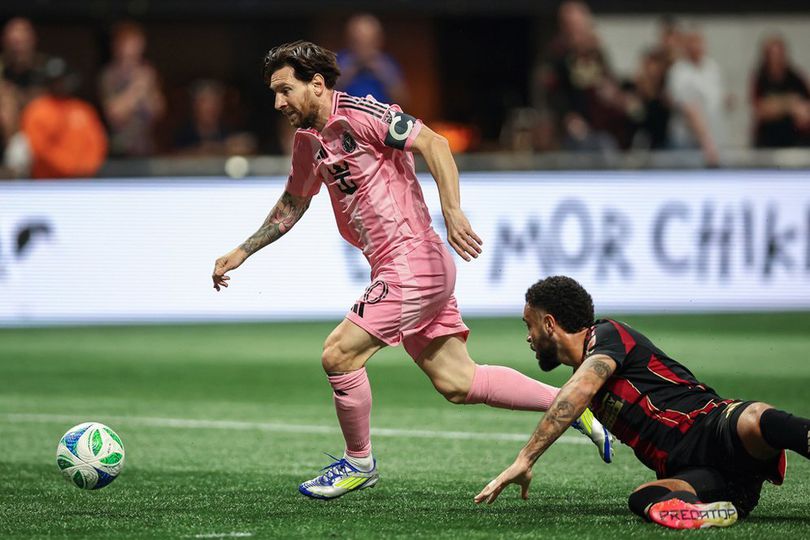 Lionel Messi Cetak Gol Indah, Inter Miami Permalukan Tuan Rumah Atlanta United 2-1