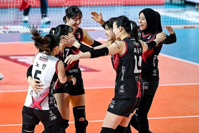 Hasil Playoff Korean V League 2024/2025: Megawati Pimpin Red Sparks Sikat Hyundai Hillstate 3-0!