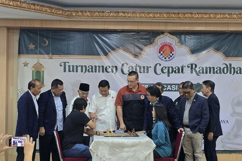 Percasi Gelar Turnamen Catur Cepat Ramadhan Cup 2025 di Kemenpora, Diikuti 452 Pecatur dari 22 Provinsi Percasi Gelar Turnamen Catur Cepat Ramadhan Cup 2025 di Kemenpora, Diikuti 452 Pecatur dari 22 Provinsi