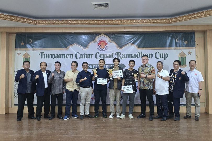 Juara Turnamen Catur Ramadhan Cup 2025 Jadi Bekal Nayaka Budhidarma untuk Menatap SEA Games 2025