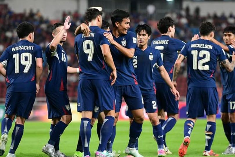 Uji Coba Lawan Afghanistan, Thailand Menang Mudah