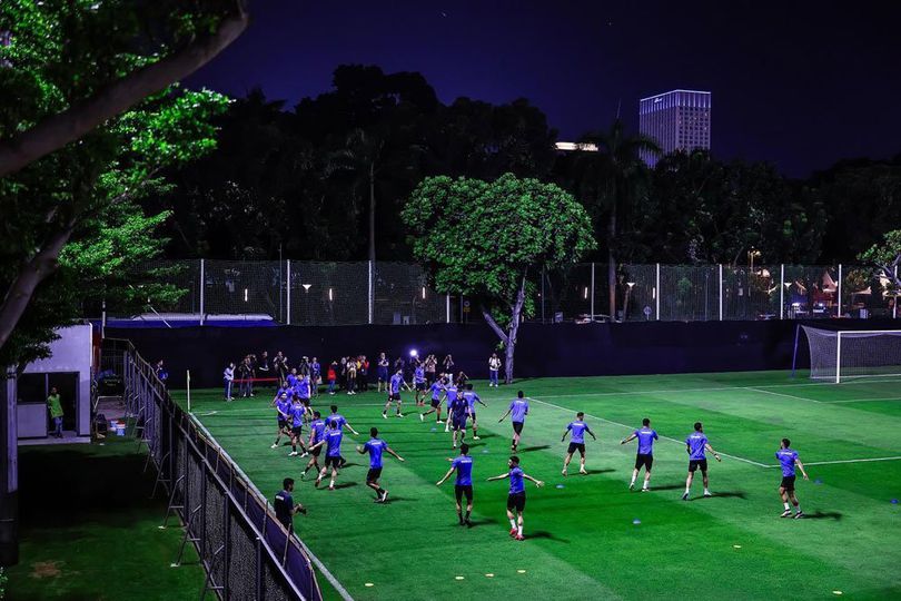 Katak di Sesi Latihan Timnas Bahrain