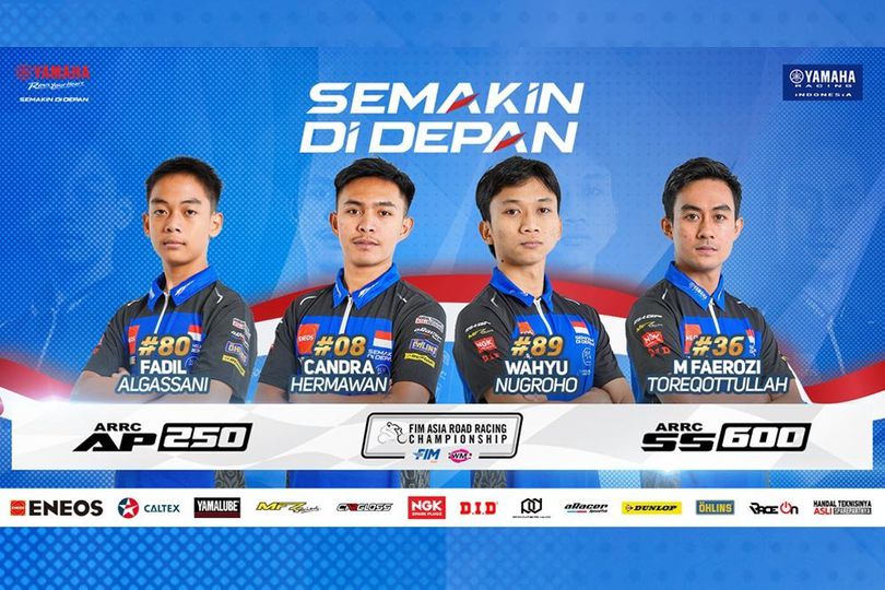 Yamaha Racing Indonesia Umumkan Line Up Pembalap 2025, Siap Tarung di Kejuaraan-Kejuaraan Internasional