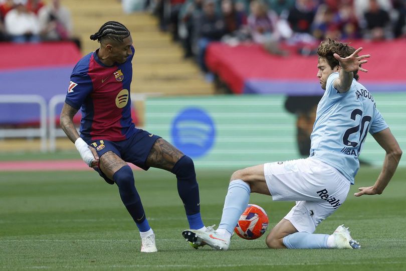 Man of the Match Barcelona vs Celta Vigo: Raphinha