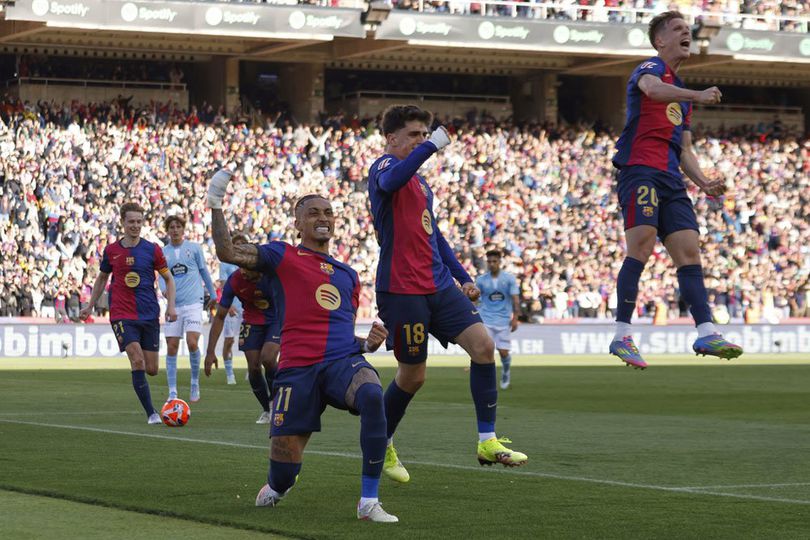 Rapor Pemain Barcelona saat Menang Dramatis atas Celta Vigo: Magis Raphinha! Rapor Pemain Barcelona saat Menang Dramatis atas Celta Vigo: Magis Raphinha!