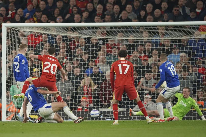 Kenangan Terakhir Diogo Jota di Liverpool: Satu Gol Penentu di Anfield ke Gawang Everton yang Tak Terlupakan