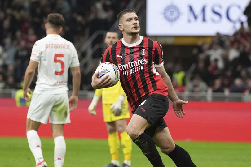 Man of the Match AC Milan vs Fiorentina: Luka Jovic