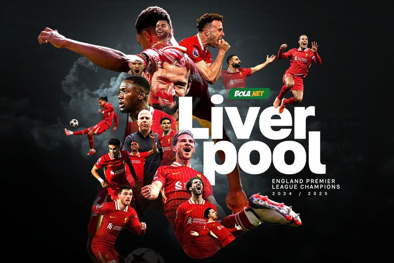 Selamat! Liverpool Juara Premier League 2024/2025 Selamat! Liverpool Juara Premier League 2024/2025