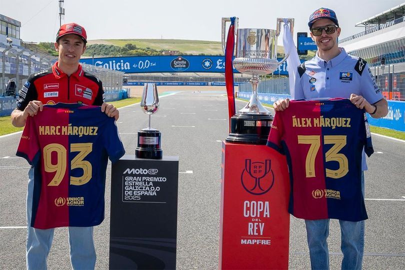 MotoGP Sambut Final Copa del Rey, Marquez Bros Dukung Barcelona, Siapa Rider yang Dukung Real Madrid? MotoGP Sambut Final Copa del Rey, Marquez Bros Dukung Barcelona, Siapa Rider yang Dukung Real Madrid?