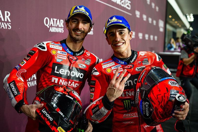 Ducati Bangga Naungi 'Raja dan Pangeran' MotoGP, Puas Performa Marc Marquez dan Pecco Bagnaia Ducati Bangga Naungi 'Raja dan Pangeran' MotoGP, Puas Performa Marc Marquez dan Pecco Bagnaia