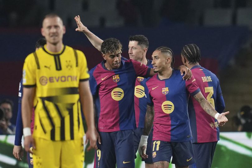Hasil Barcelona vs Borussia Dortmund: Skor 4-0 Hasil Barcelona vs Borussia Dortmund: Skor 4-0