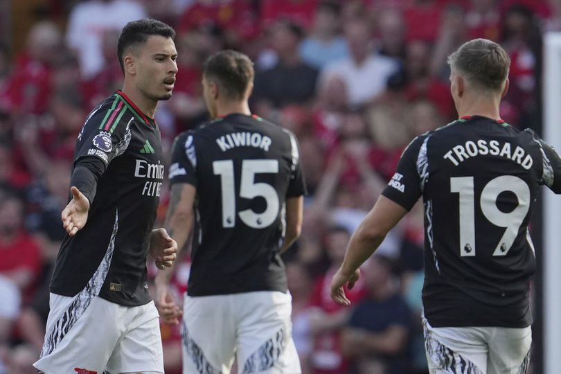 Rapor Pemain Arsenal Saat Tahan Imbang Liverpool 2-2: Martinelli Top, Sisanya Ya Gitu Deh Rapor Pemain Arsenal Saat Tahan Imbang Liverpool 2-2: Martinelli Top, Sisanya Ya Gitu Deh