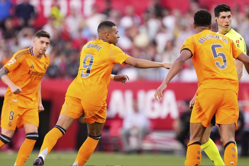 Man of the Match Sevilla vs Real Madrid: Kylian Mbappe Man of the Match Sevilla vs Real Madrid: Kylian Mbappe