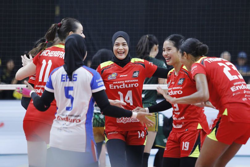 Hasil PLN Mobile Proliga 2025: Diperkuat Mega, Petrokimia Kena Comeback dari Jakarta Pertamina Enduro Hasil PLN Mobile Proliga 2025: Diperkuat Mega, Petrokimia Kena Comeback dari Jakarta Pertamina Enduro