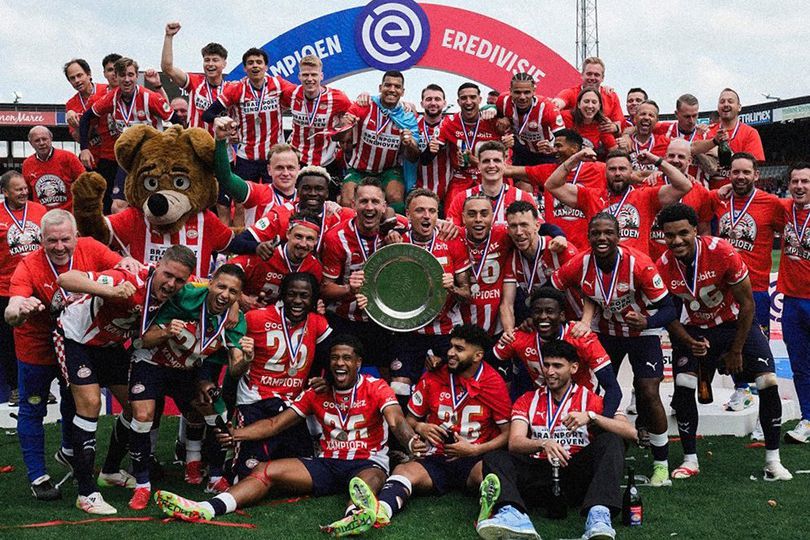 Selamat! PSV Eindhoven Juara Eredivisie Secara Dramatis Usai Salip Ajax Jelang Garis Finis Selamat! PSV Eindhoven Juara Eredivisie Secara Dramatis Usai Salip Ajax Jelang Garis Finis