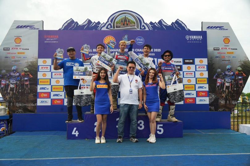 Shell BLU CRU Yamaha Enduro Challenge Seri Batu 2025 Pecahkan Rekor Jumlah Starter di Sirkuit Jalibar Shell BLU CRU Yamaha Enduro Challenge Seri Batu 2025 Pecahkan Rekor Jumlah Starter di Sirkuit Jalibar