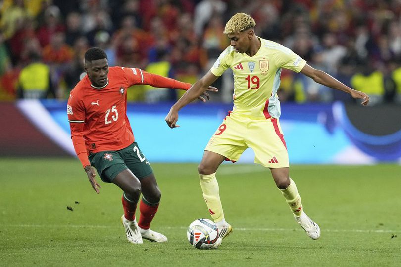 Spanyol vs Portugal: Ini Kata-kata Nuno Mendes Setelah Berhasil Bungkam Lamine Yamal Spanyol vs Portugal: Ini Kata-kata Nuno Mendes Setelah Berhasil Bungkam Lamine Yamal