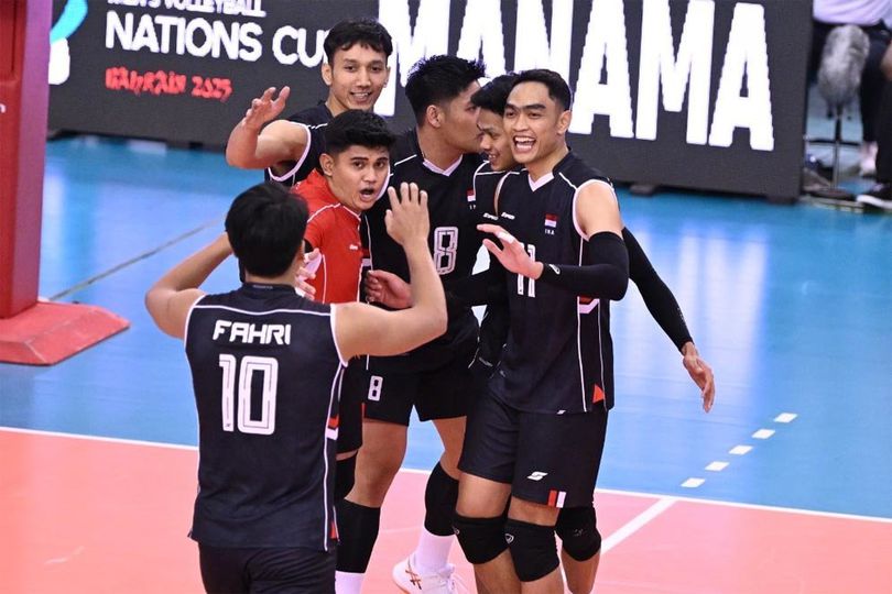 Timna Voli Putra Indonesia Bakal Jumpa Pakistan di Perempat Final AVC Nations Cup 2025