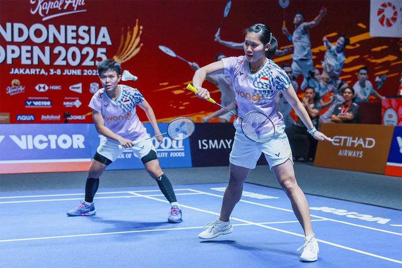 Hasil Indonesia Open 2025: Lanny/Fadia Lolos ke Babak 16 Besar, Langkah Komang Terhenti