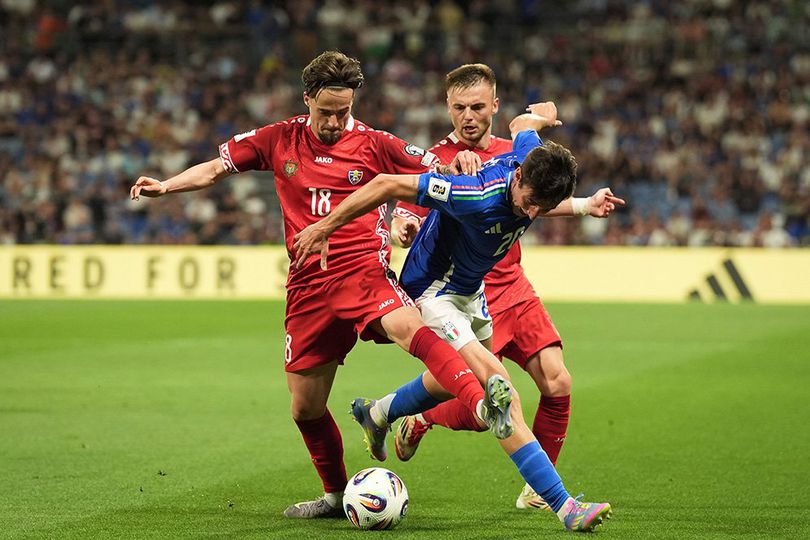 Hasil Italia vs Moldova: Skor 2-0 Hasil Italia vs Moldova: Skor 2-0