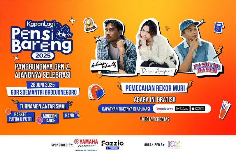 Jakarta Jadi Tuan Rumah Puncak Acara KapanLagi Pensi Bareng FANTA 2025 Jakarta Jadi Tuan Rumah Puncak Acara KapanLagi Pensi Bareng FANTA 2025