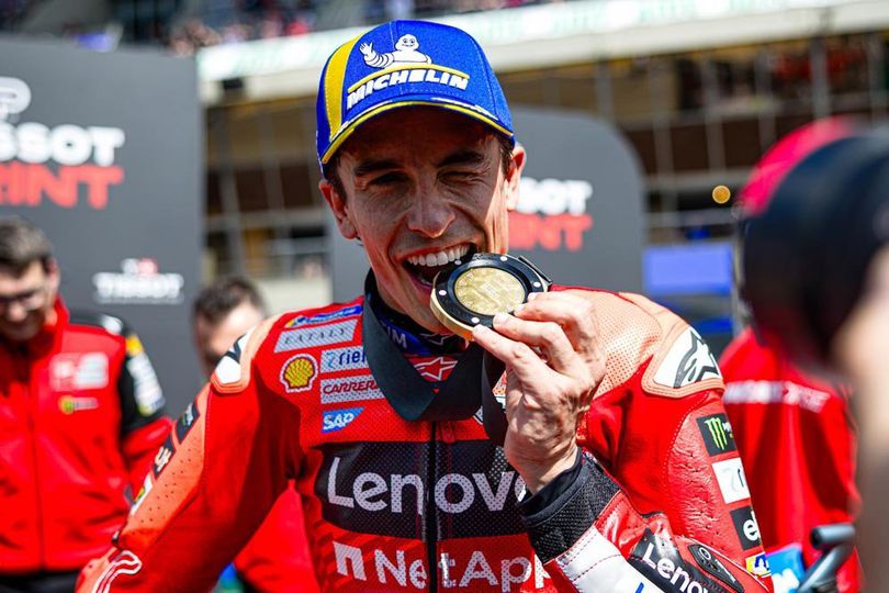 Marc Marquez Raih Kemenangan Sprint Ke-10 di MotoGP 2025 Usai Bekuk Marco Bezzecchi di Sachsenring