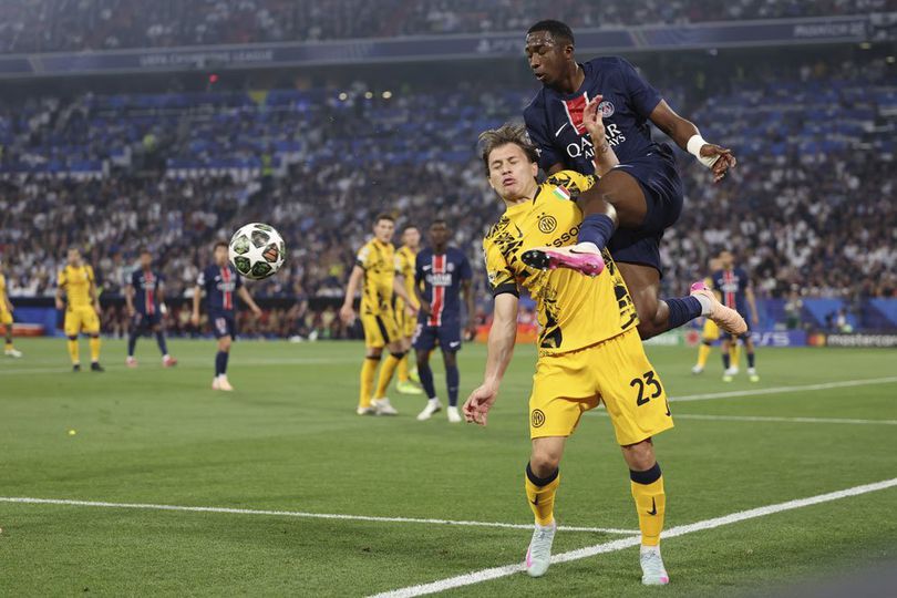 Ketika Nicolo Barella Meniru Blunder Maman Abdurrahman di Final Liga Champions 2024/2024