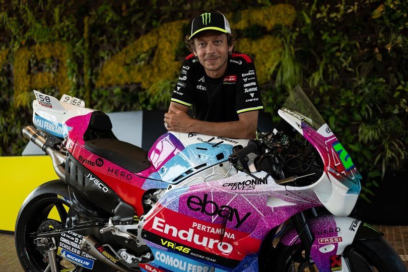 Galeri Foto Corak Spesial Motor VR46 di MotoGP Italia, Tribut dari Valentino Rossi untuk Cesare Cremonini