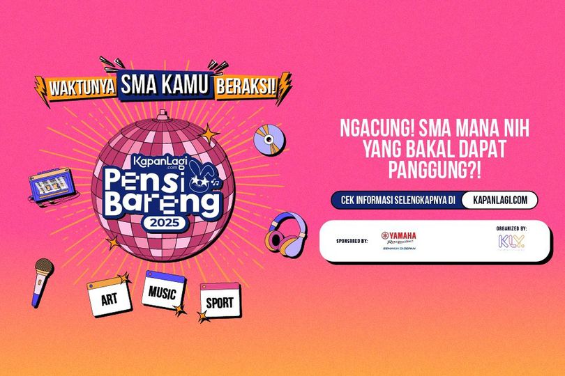 KapanLagi Pensi Bareng 2025 Segera Hadir, Saatnya SMA Kamu Unjuk Gigi! KapanLagi Pensi Bareng 2025 Segera Hadir, Saatnya SMA Kamu Unjuk Gigi!