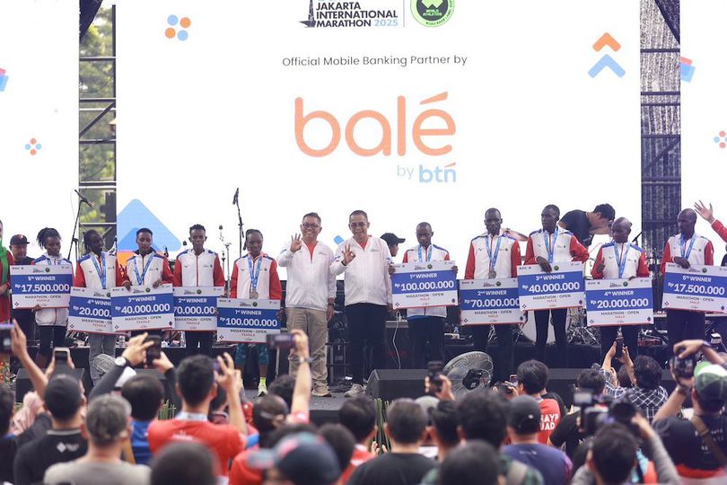 BTN Jakarta International Marathon (BTN JAKIM) 2025 Sukses Besar, Inilah Para Juaranya!