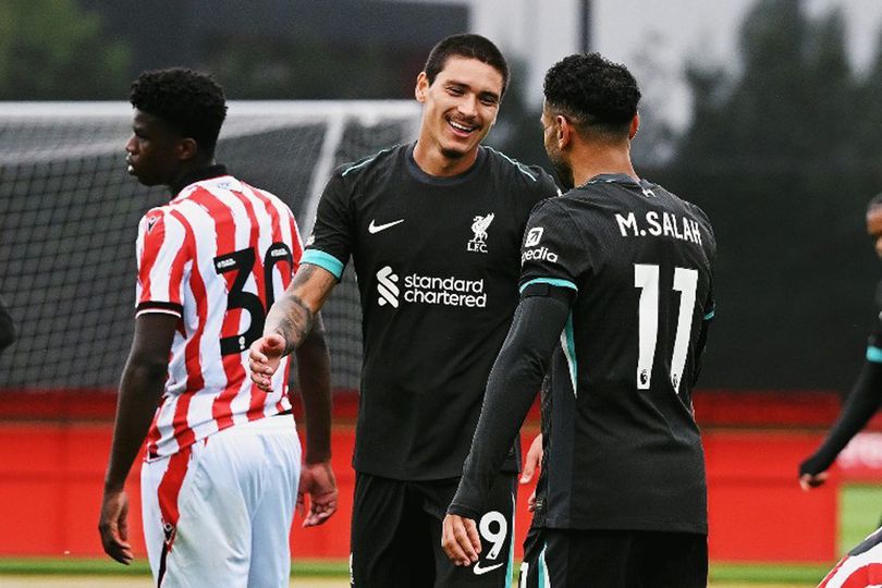Hasil Pramusim: Liverpool Hajar Stoke City 5-0, Florian Wirtz Debut, Darwin Nunez Bikin Hattrick!