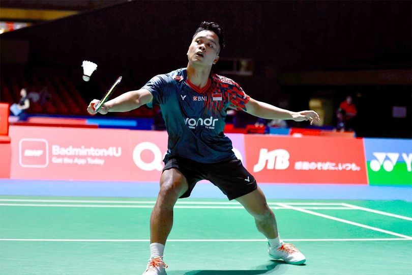 Hasil Japan Open 2025: Kalah di Tangan Tuan Rumah, Anthony Sinisuka Ginting Tersingkir