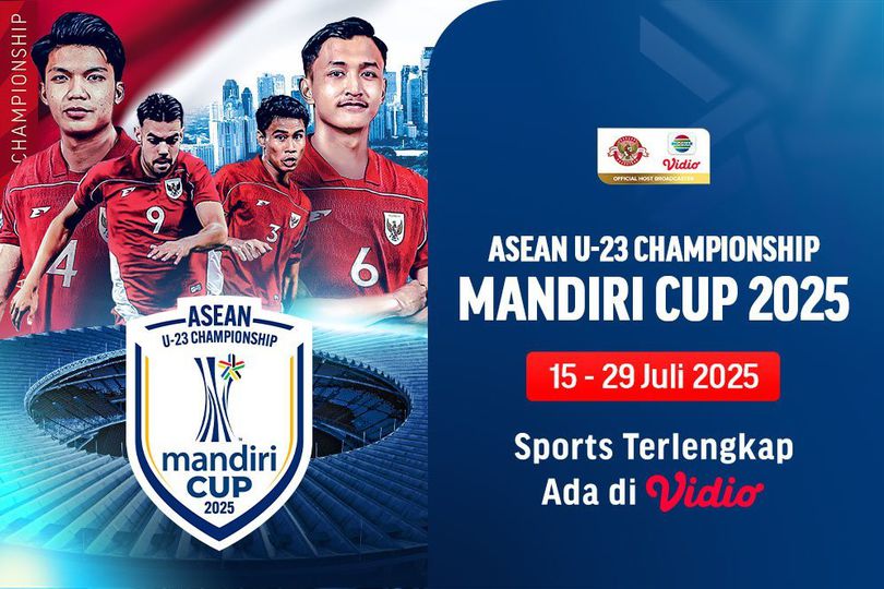Jadwal dan Link Streaming ASEAN U-23 Championship 2025 di Vidio