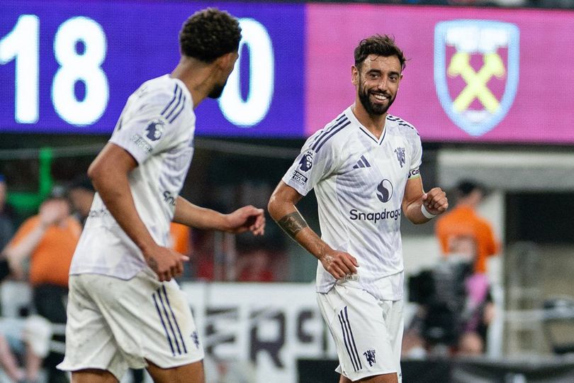 Hasil Manchester United vs West Ham: Skor 2-1